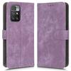 Phone Case For Xiaomi Redmi 10 4G (2021)/Redmi Note 11 4G (MediaTek)/Redmi 10 2022 4G/Redmi 10 Prime Magnetic RFID Blocking Flip Wallet Cover Stand