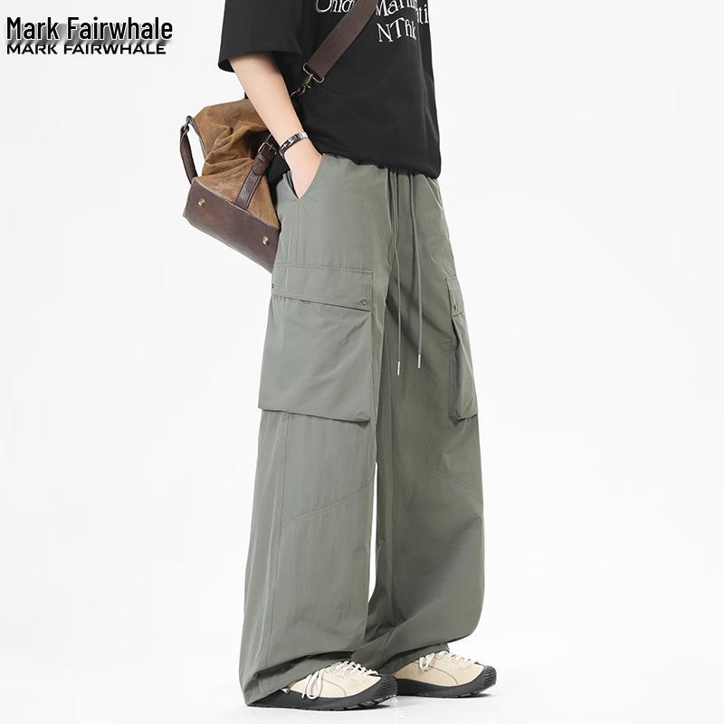 Mark Fairwhale Men's Ice Silk Quick-Dry Cargo Pants