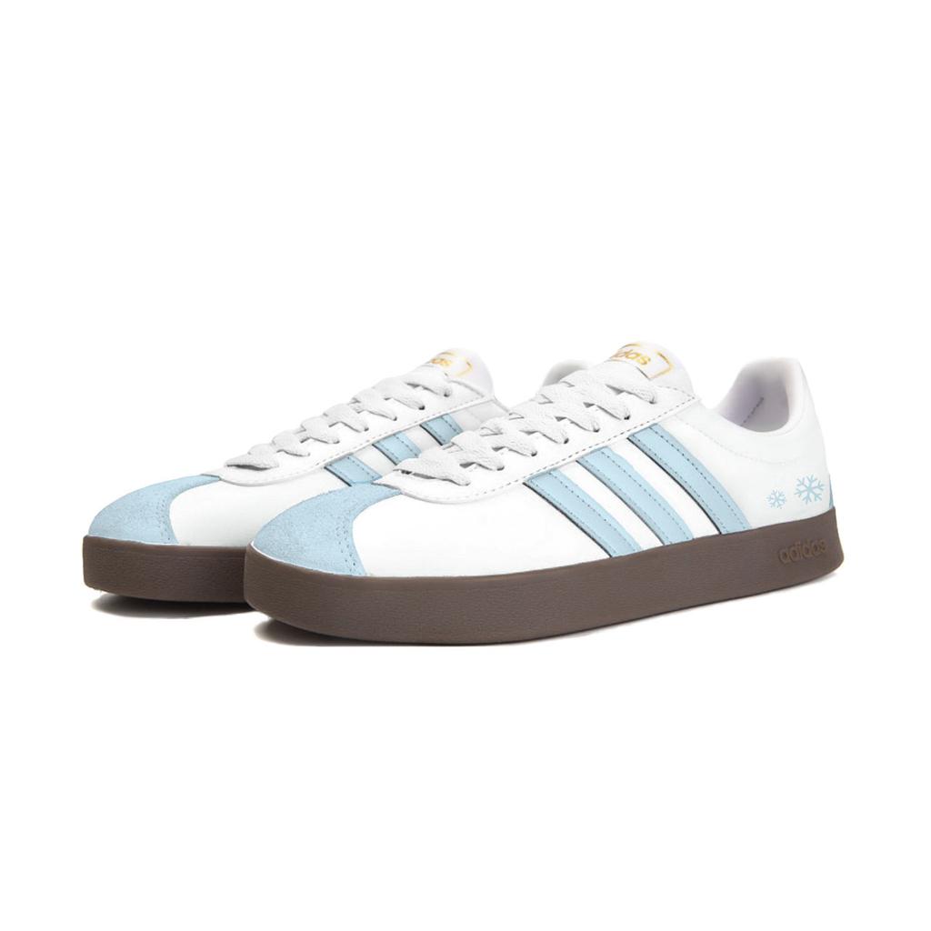 Adidas VL COURT 2.0 Starry Joy, Morning Snow Slip Resistant Cushioning Abrasion Resistant JQ2470(Team914- )