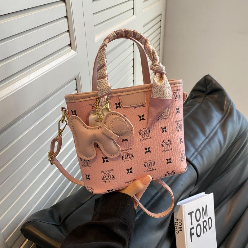 Håndveske Dame Ny Moteveske Casual Allsidig Skulder Crossbody-veske