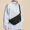 New Anta Canvas Shoulder Bag, Crossbody Bag, Canvas Bag, Sling Bag, Fanny Pack Regular Unisex Basic Black 992358141R-1