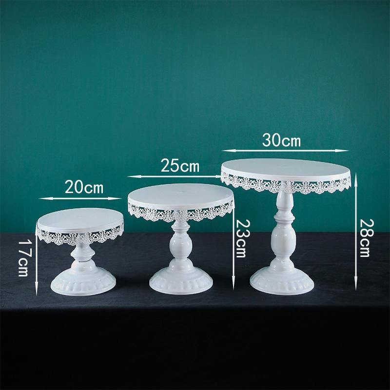 Cake Tray Cold Meal Tea Break Table Afternoon Tea Center Rack Metal Cake Stand Home Party Dessert Table Display Rack Dessert