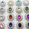 25x28mm Korean Alloy Rhinestone Acrylic Scarf Buckle Brooch