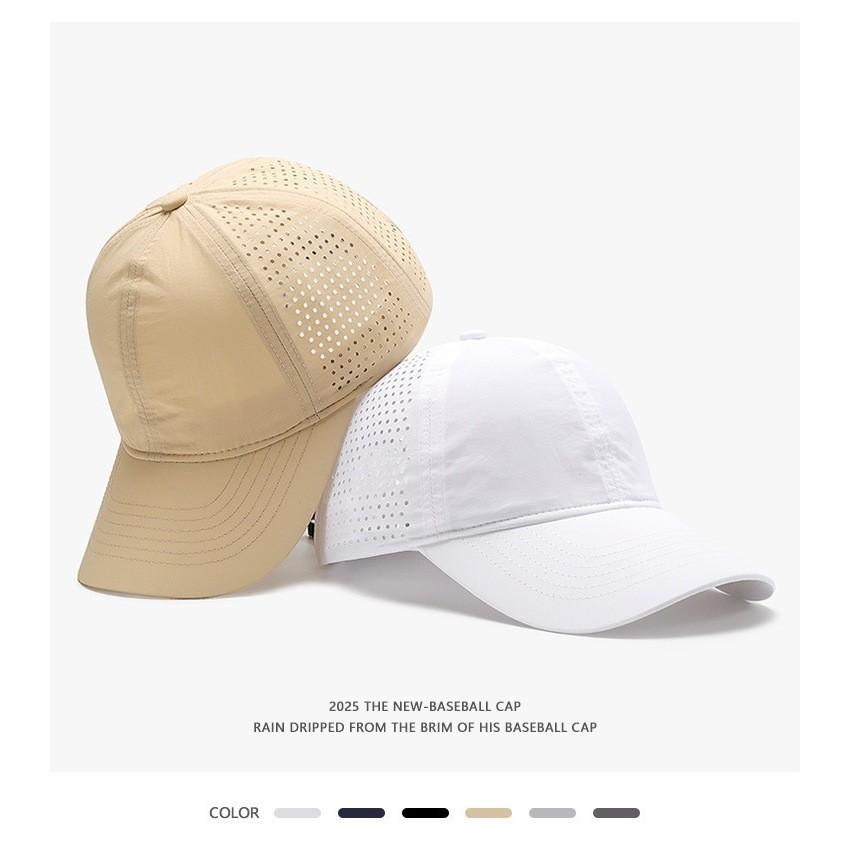 Spring Sunshade Summers Nylon Baseball Hats Curved Brim Lady Mens Women Caps