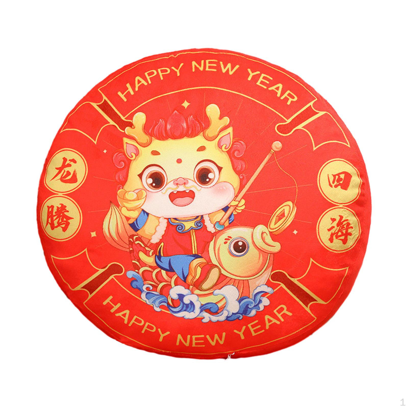 

Chinese Year Cushion, Back of The Dragon Chair Sleeping Style D