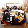 Bungou Stray Dogs S4 Beding Set Single Twin Ful Quen King-Sized Dimensionsd Dimensions Bed Linen Set Adult People Kid Bedrom Duvetcover Sets Anime Bed