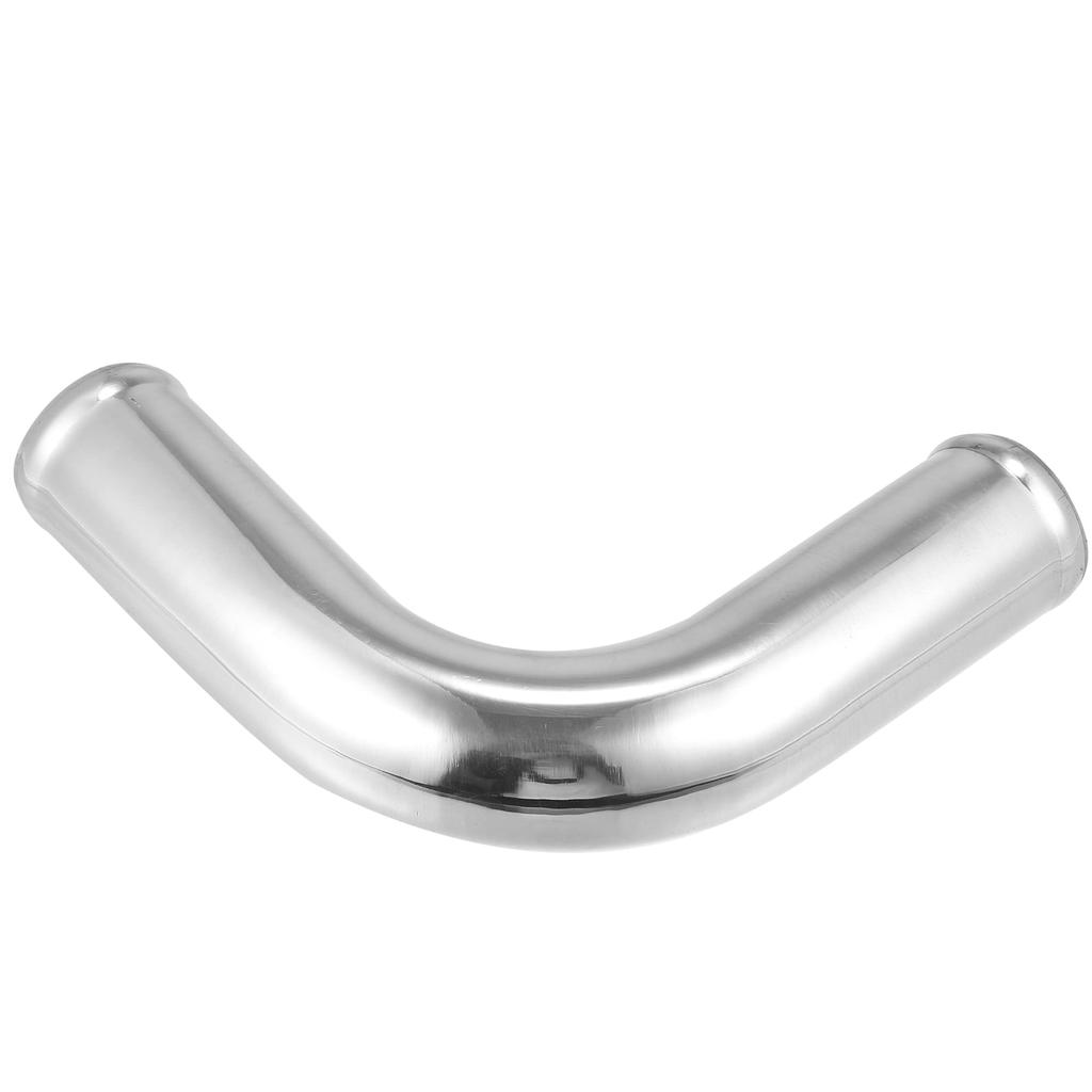 X AUTOHAUX Intercooler Air Intake Intercooler Aluminum 100mm Leg 90 Degree Bend Silver Tone Pipe, Tube, Hose, Alloy, Length, Elbow, 2"