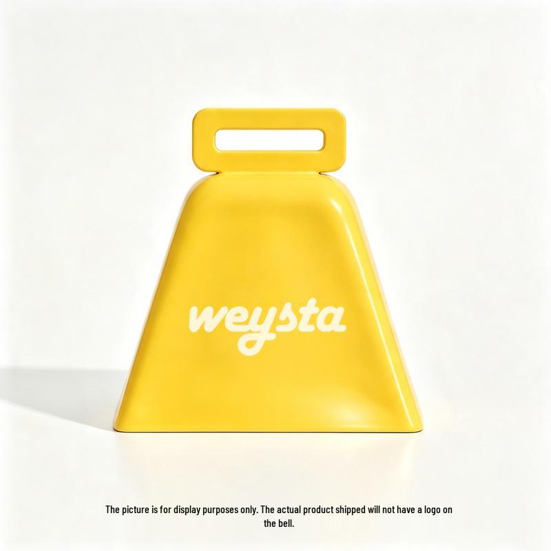 Three-Inch & Four-Inch Hand-Cranked Cowbells - 13 Colors, Perfect for Parties and Handicrafts