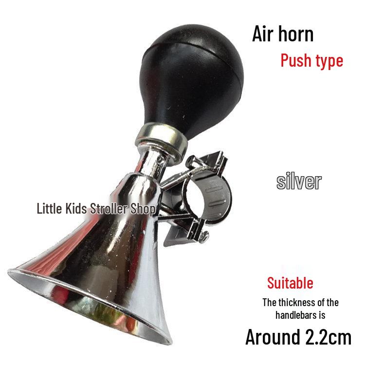 Aluminum Alloy Cute Ringing Bell for Strollers, Scooters, Bicycles, and Tricycles