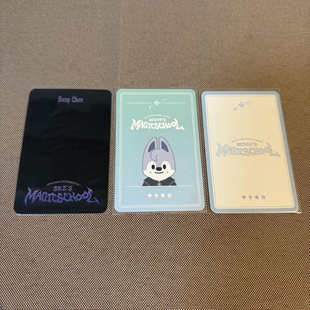 [USED] StrayKids Magic School Banchan trading cassette set