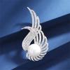 Exquisite Crystal Sunflower Brooches for Women Fashion Daisy Flower Collar Pins Coat Shawl Corsage Jewelry Party Accessories