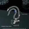 Pistol Pendant, Men's and Women's Street Hip Hop, Personalized and Trendy New Cuban Necklace Accessories