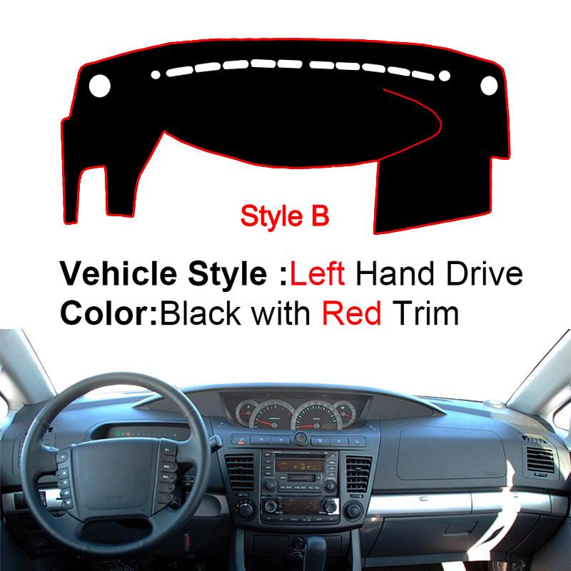 Car Inner Dashboard Cover For Ssangyong Rodius 2007 - 2018 Auto Dash Mat Carpet Cape Sun shade Dashmat Pad