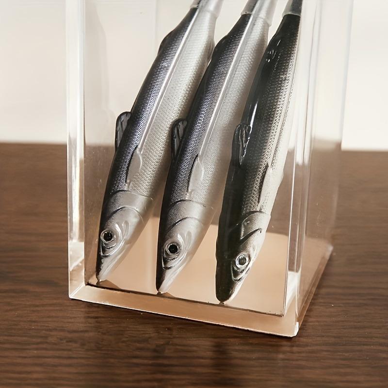 2 Stück - auffällige, lustige fischförmige Stifte - perfekt für Büro- und Partygeschenke, einzigartige Schreibwarengeschenke mit Meeresmotiv