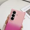 Gradient Skin Feel Hinged Phone Case For Samsung Galaxy Z Fold 7 fold7 Good Touch Feel Camera protect Cover