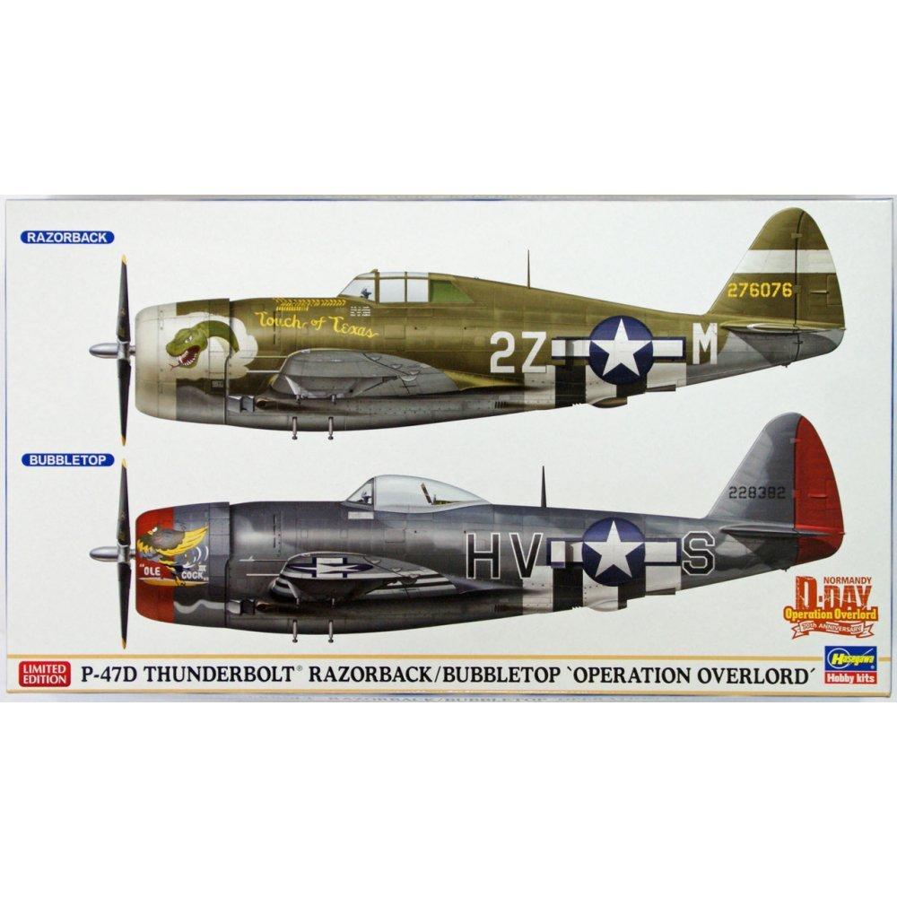 

Hasegawa Thunderbolt Top 02099 1/72 P-47D Leatherback/Bubble «Операция «Оверлорд»»
