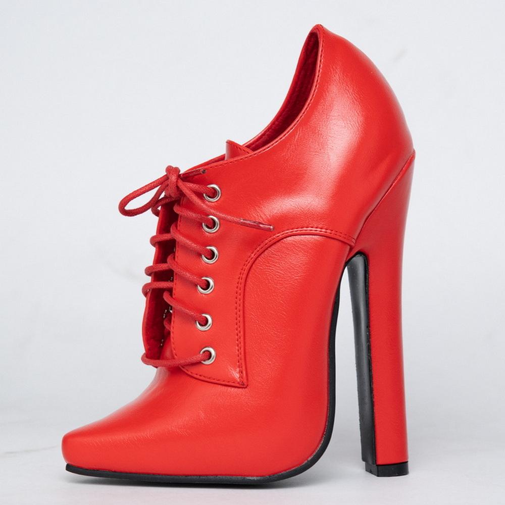

Мода FHC 15см Массивные Высокие Каблуки Женские Туфли-Лодочки, Телесные Ботильоны, Унисекс Обувь для Танцев на Пилоне в Ночном Клубе, Заостренный Носок, Черный, Красный, Индивидуальные Цвета 36 красный