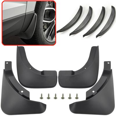 8pcs New Car Mud Flaps and Fender Flares Protectors For Skoda Octavia A5 2004-2012 4Dr Mudflaps Mud Flap Mudguards Splash