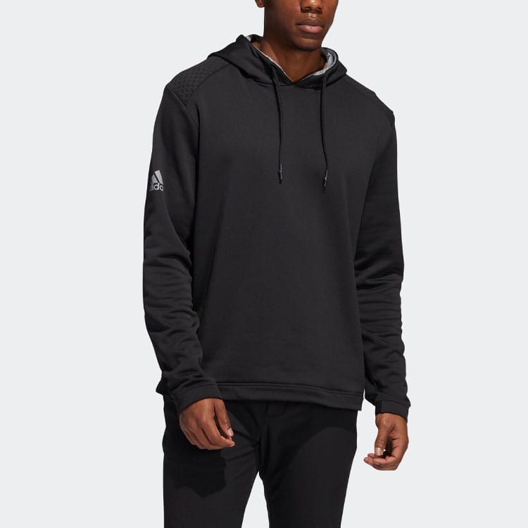 adidas Sweatshirts Men's Black Hooded Moderate Regular FQ8473