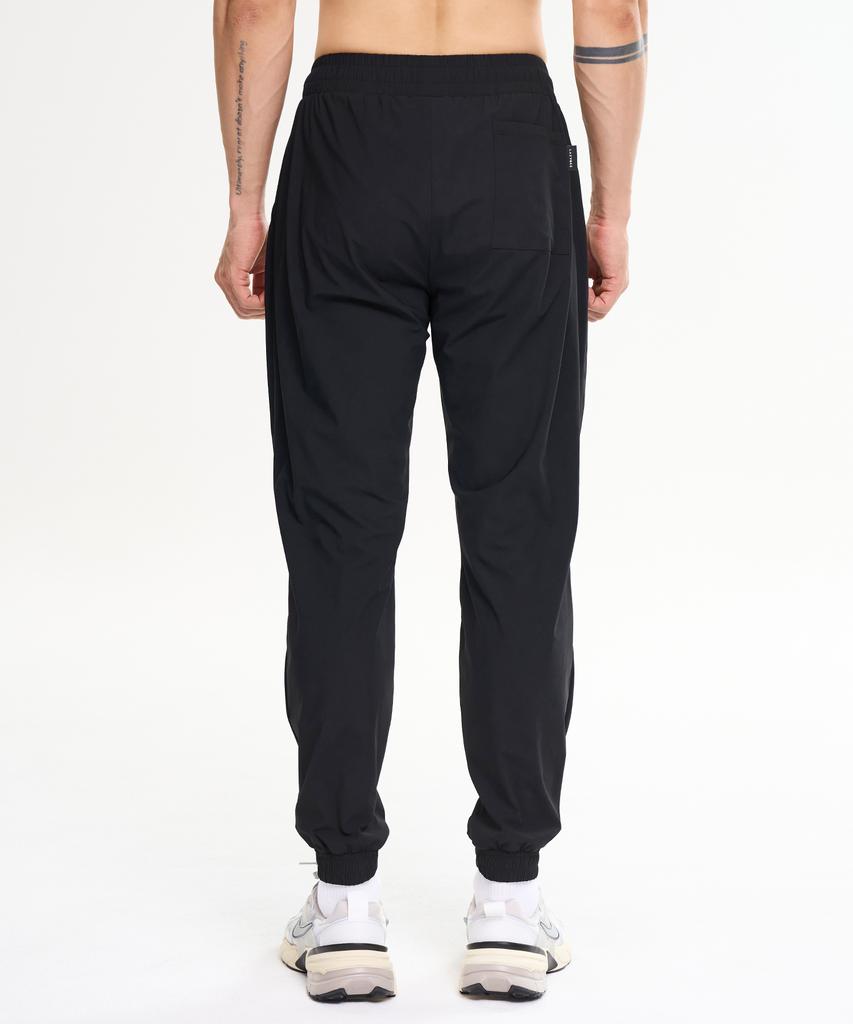 Leijibi [Summer 2-Pack] Airlight Stretch Running Sports Pants Unisex Athletic Jogger Pants M (2 Colors)