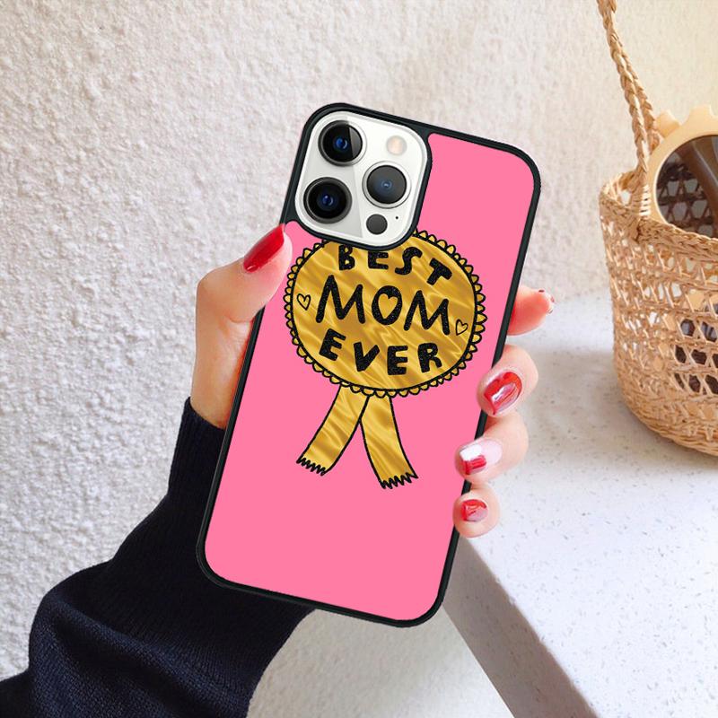 Best Mom Never Phone Case for iPhone 17 Air 16 PRO MAX 15 14 PLUS 12 11 13 Back Cover Fundas Shell Coque