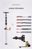 Telescopic Stainless Steel Spirit Level with Infrared Bracket & Fine-Tuning Gimbal for Ceiling Support