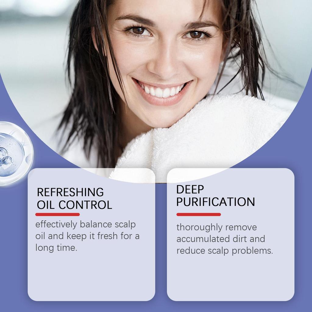 Hoegoa Selenium Disulfide Shampoo 120ml Deep Cleansing Scalp Oil Control Volumizing Shampoo