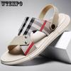EVA Slides Summer Men's Simple Fashion Sandals Outer Wear Non-slip Anti-odor Soft Bottom Slippers Casual Outdoor Sports Beach Slippers