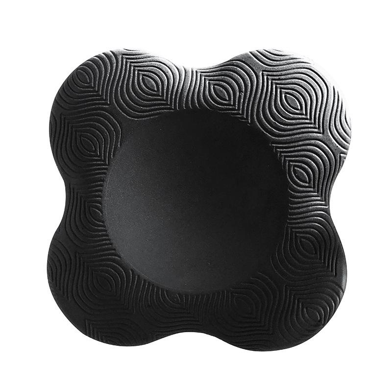 Anti-Slip PU Yoga Kneeling Pad with Thickened Knee and Elbow Protection, Soft Slow Rebound for Planks and Sports