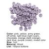 100Pcs Wooden Decorative Buttons Solid Color Sewing Clothing Scrapbook DIY Craft