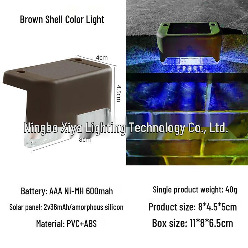 Lishi Solar Courtyard Wall & Lawn Lights