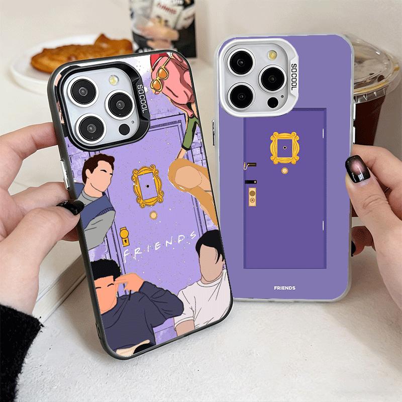 Friends Tv Show Theme Soft Phone Case for iPhone 15 16 17 Pro Max 17Air 16E 14 Plus 13 12 Mini Shockproof Cover Back Shell