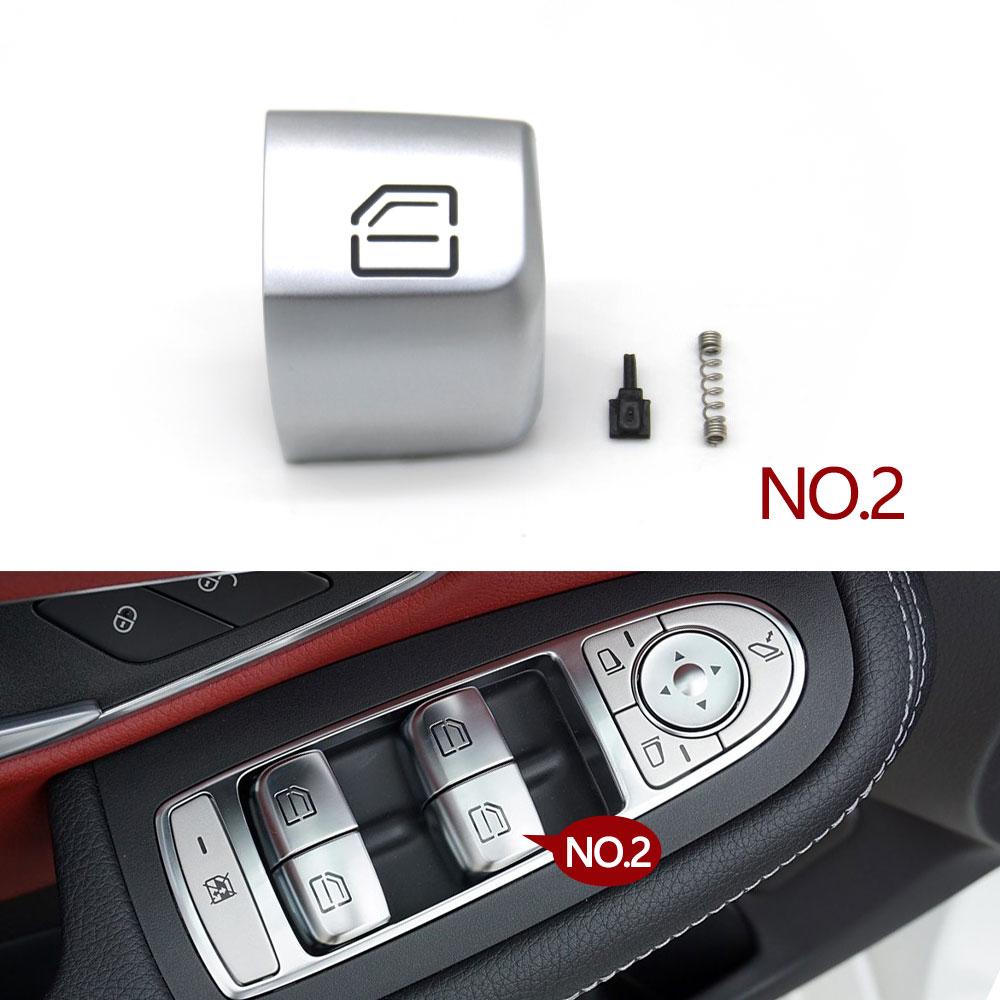 Car Master Window Switch Repair Button Caps Passenge Door Windows Lift Control Switch For Mercedes Benz W205 W253 W213 W293 W222