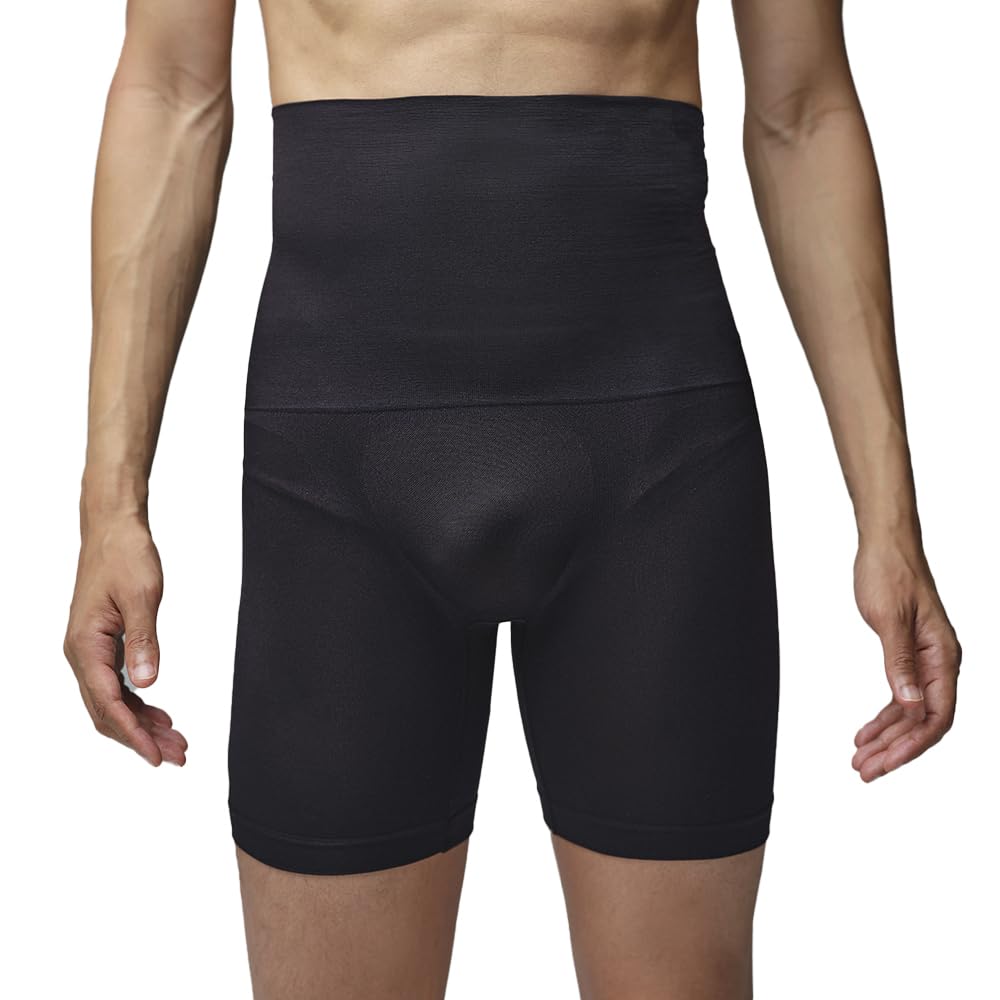 

Gunze Boxer Burn More Calories While M Shorts, Short, Cool, Walking, RZ3480, Men s, Black, чёрный