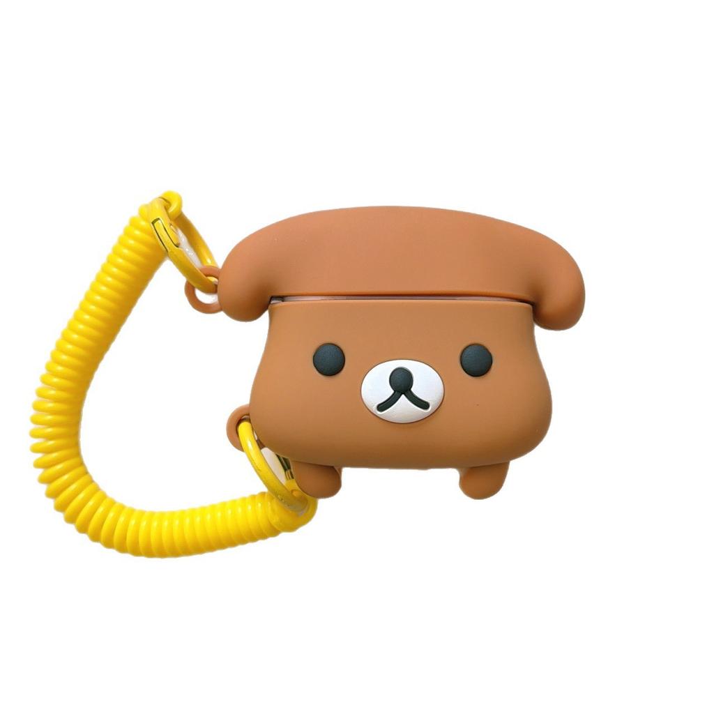 Cute cartoon phone for Apple AirPods4 earphone case 3 generation AirPods pro3 protective case female