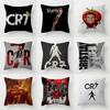 Pillow Cover for Bedroom Room and Living Room Sofa Decorative Cushion Cover Logo ccCR Cristiano