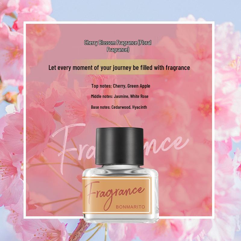 BONMARITO Shy Floral Scent Women's Perfume - Long-Lasting Romantic Plant Extract Essential Oil Fragrance