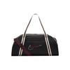 Nike Duża pojemność Haftowane logo Poliestrowa torba treningowa Unisex Torba na ramię Czarna DH6863-011