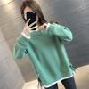 Plus Size Fake Two-Piece Fleece Sweatshirt for Women - 2024 Autumn/Winter Loose Fit Fashion Top