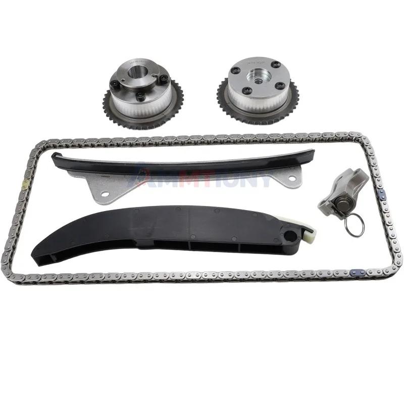 Timing Chain W/ VVT Kit 24321-2E200 24350-2E201 24370-2E200 For Hyundai Kia Elantra Sonata Tucson Optima Soul Forte 2.0 G4NC