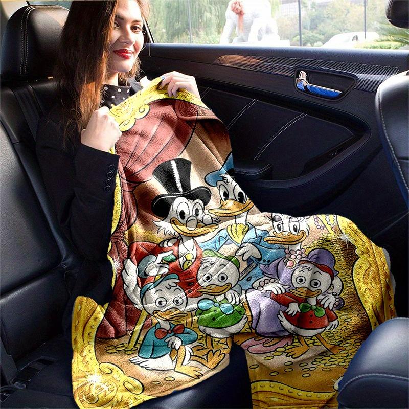 1 pezzo, Paperino (2) Morbida Coperta in Flanella Regalo Perfetto per Camera da Letto, Soggiorno, Viaggio, Campeggio, Auto