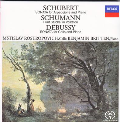 CD FRANZ SCHUBERT / ROBERT SCHUMANN /  - Arpeggione Sonata / Fünf Stücke Im  UCGD9016 Decca 2011 Japan ObiClassical Used