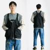 Gilet Zaino Cargo Convertibile Multiuso Uomo Donna Campeggio Escursionismo Pesca Outdoor Techwear Gilet da Vita Gilet da Lavoro Resistente