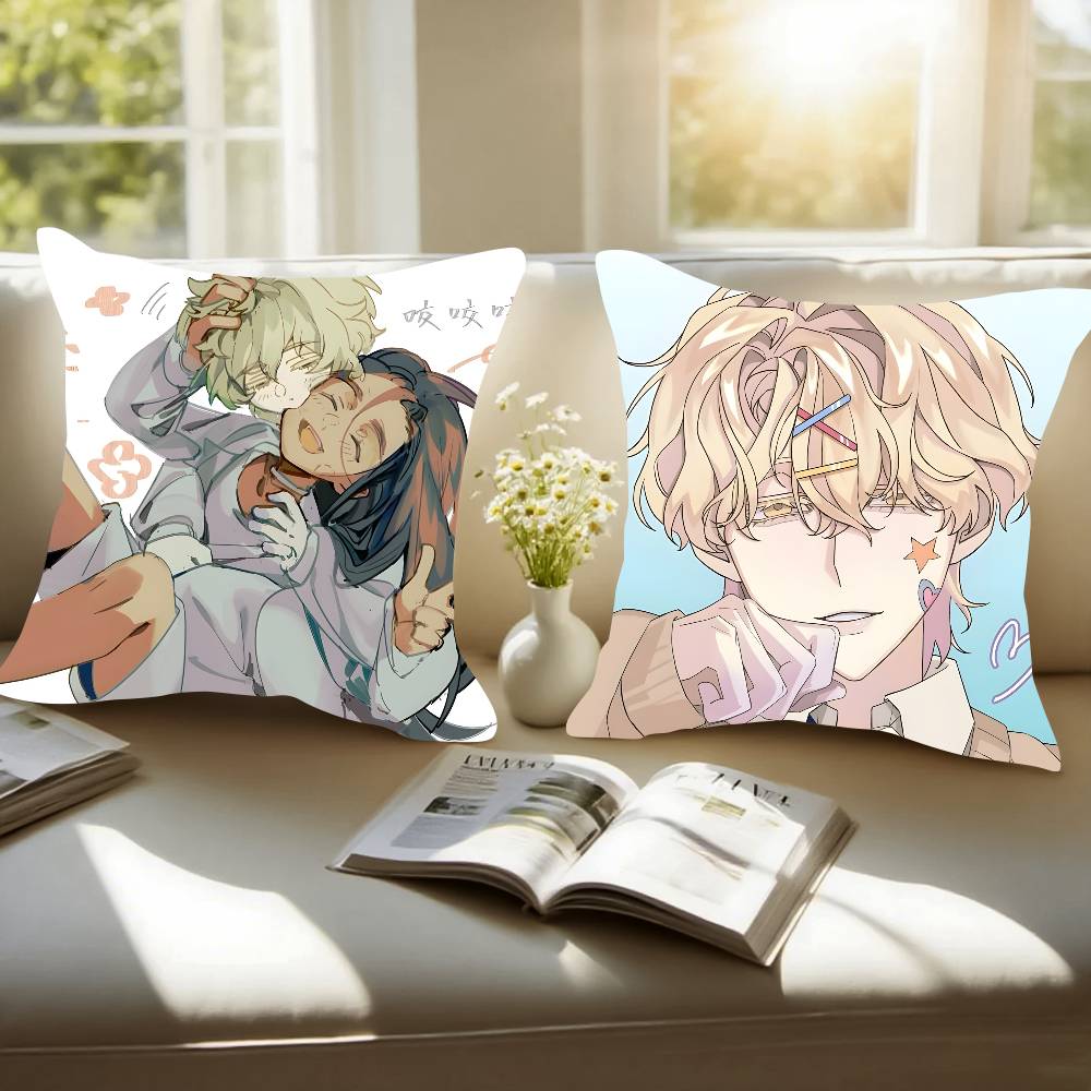 Alien Stage Luka Anime Pillow Case Pattern Printed Pillowcase for Living Room Sofa Cushion Cover & Bedroom Decor