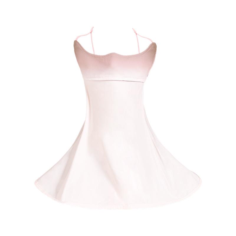 Summer Blush Anti-UV Sunscreen Ice Silk Face Mask for Women - Breathable Cycling Eye Protection