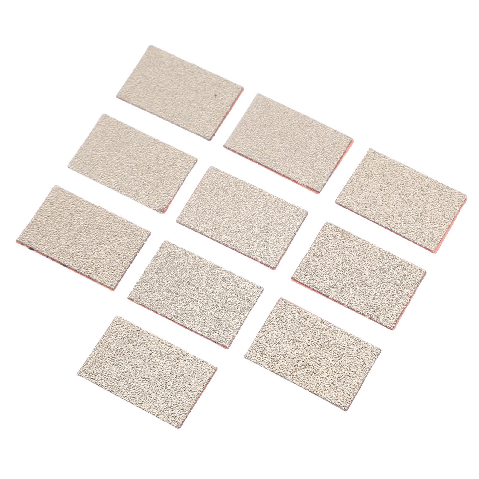 

10 Pcs Wiper PEI Sheet Suitable for QIDI Plus 4 3D Printer 25x16.4x0.8mm PEI Powder Coating Print Head Cleaner