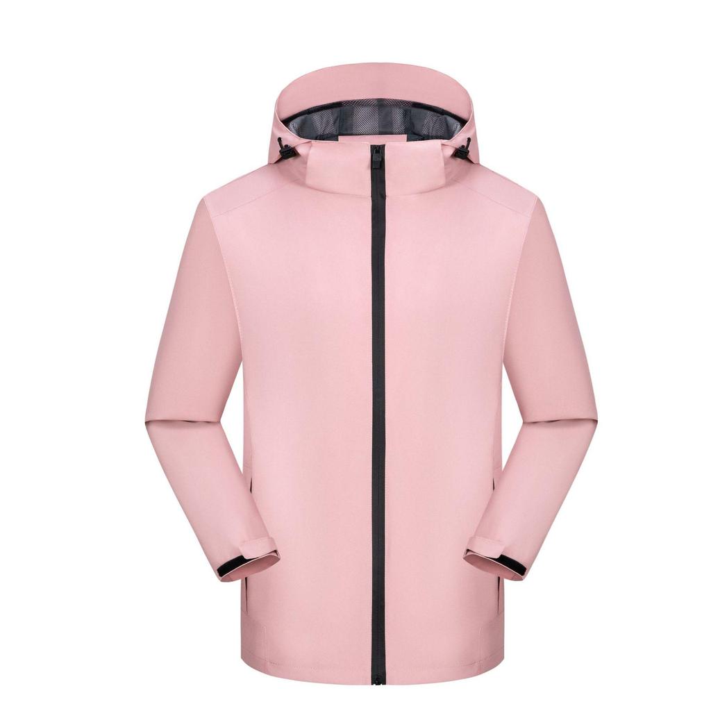 Personalized Windproof 3-in-1 Jacket: Solid Color, Custom Logo, Unisex Design, Thick Workwear
