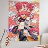 Popular Virtual Singer Kasane Teto Anime Printed Large Wall Tapestry Art Science Fiction Room Home Decor Decor Blanket