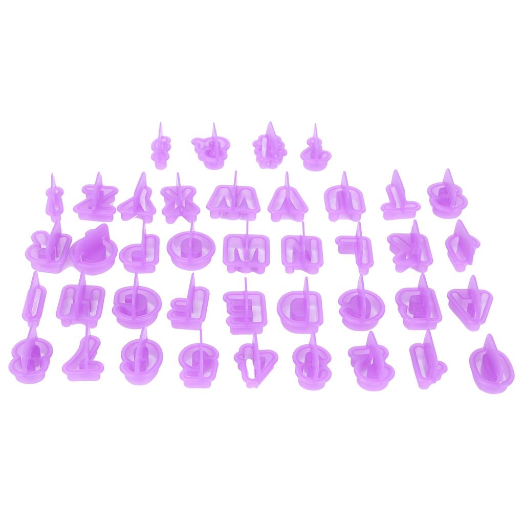 40 ks DIY formy na sušenky s abecedním číslem, sušenky, čokoládové řezačky, formy na pečení, příslušenství