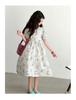Girls' Summer Thin Children's Dress, Girls' Bubble Short Sleeved Dress, 2026 New Princess Dress Trend